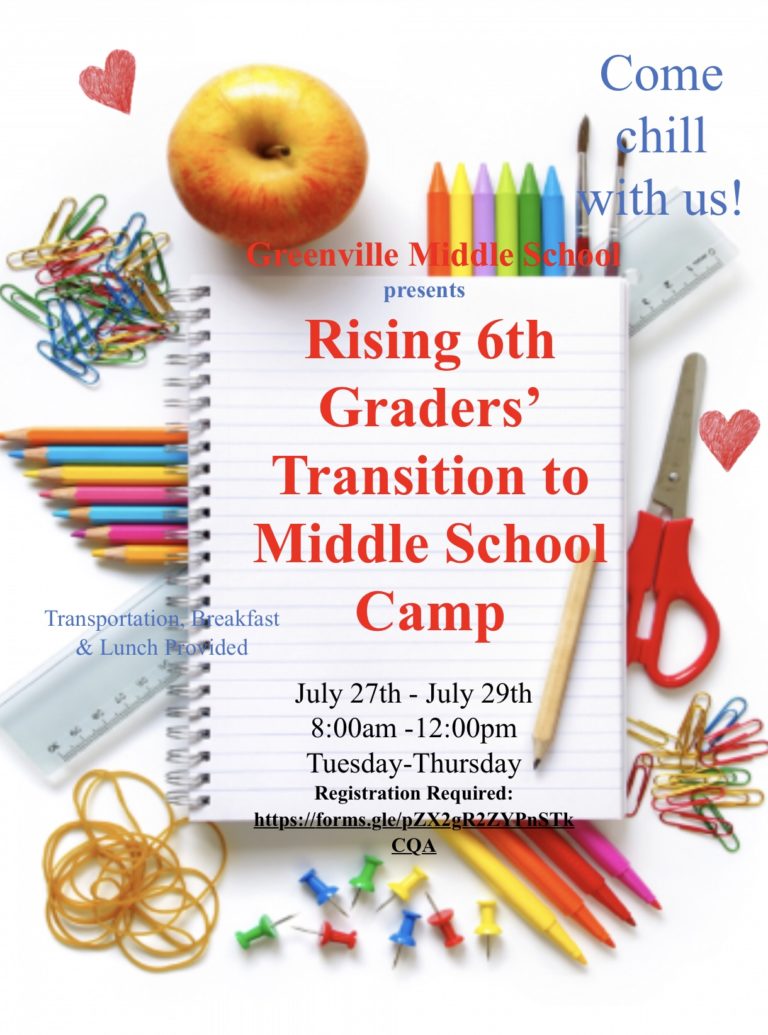 Patriot 6th Grade Transition Camp! – Greenville Middle School